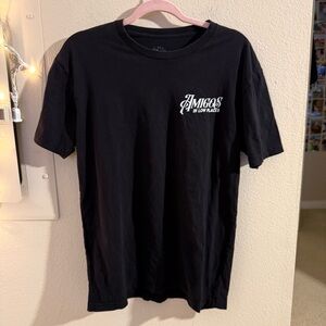 Side Action Apparel - Amigos In Low Places Black Tee
